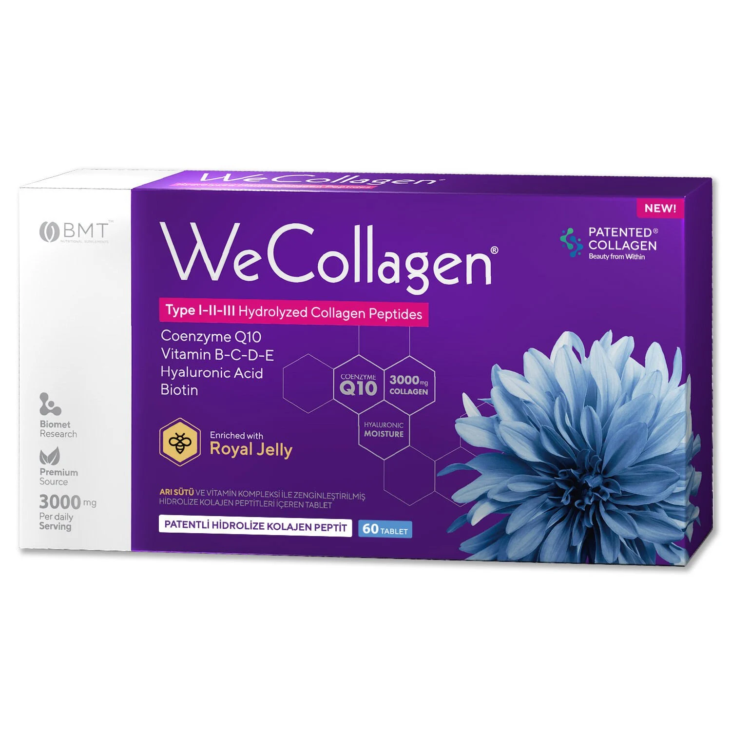 WeCollagen®%20Tip%201-2-3%20Kolajen%2060%20Tablet