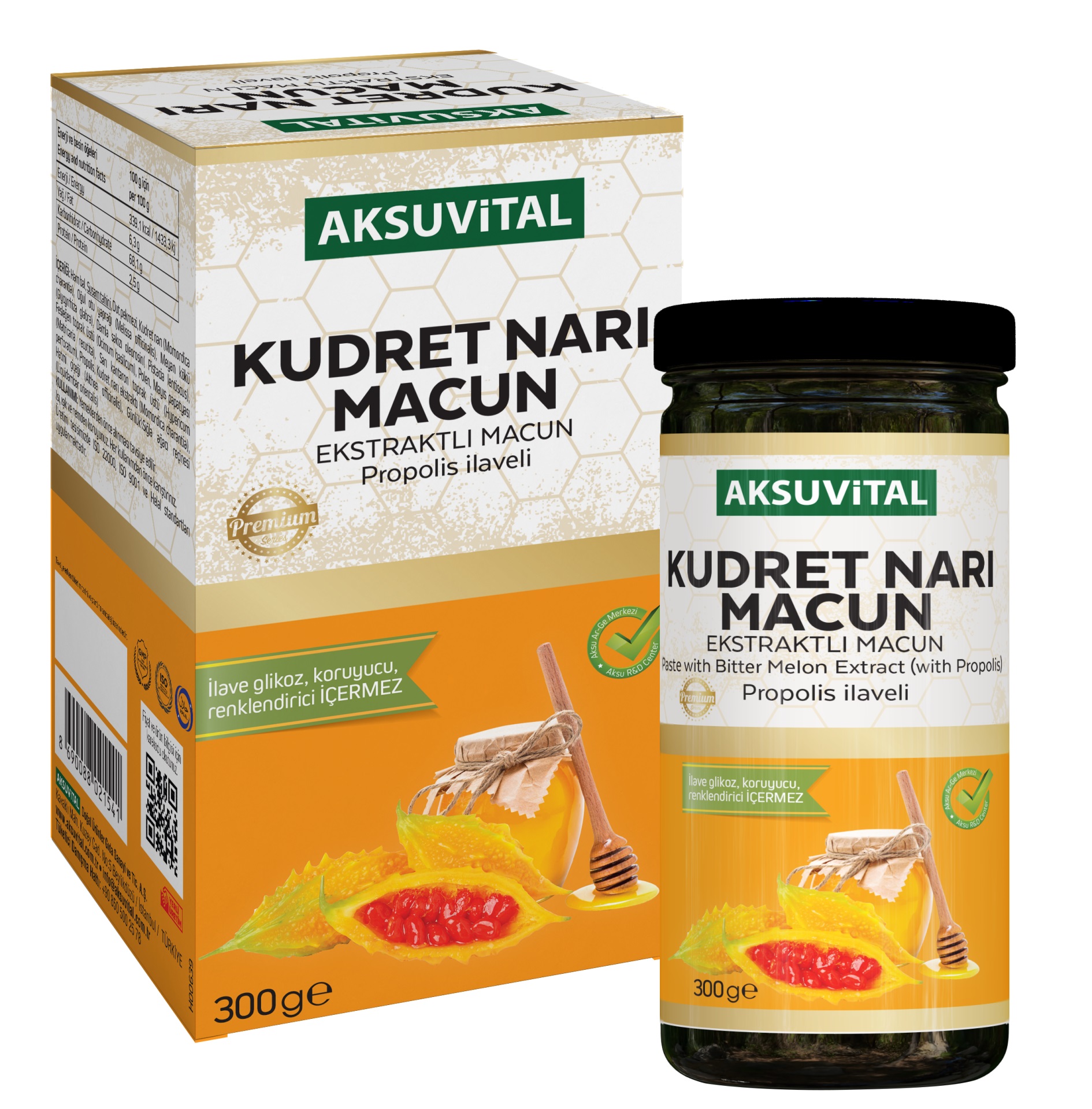 Aksu%20Vital%20Kudretnarı%20Ekstraktlı%20Macun%20300%20G